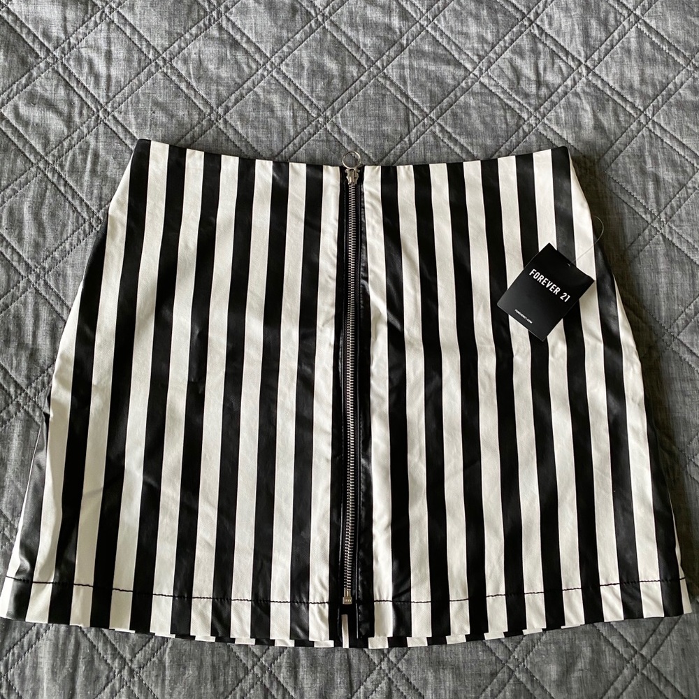 Striped Forever 21 Skirt